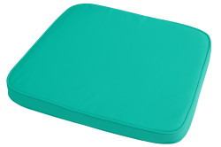 Venkovní podsedák na židli VIREON 44x45 cm, zelenomodrý