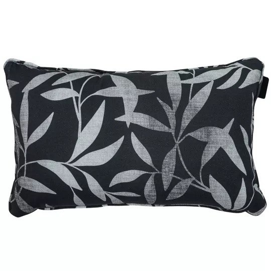 Venkovní polštář FERGUS 50x30 cm, černý