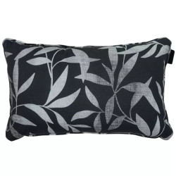 Venkovní polštář FERGUS 50x30 cm, černý