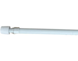 Vitrážní tyčka vzpěrná Easy 40-70 cm, kulatá bílá