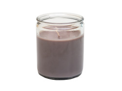 Vonná svíčka ve skle HEMA TAUPE 8,2 cm hnědá