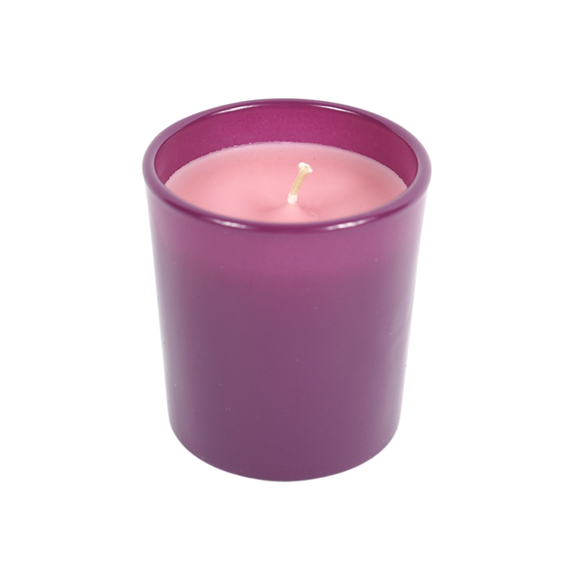 Vonná svíčka ve skle PURPLE 6,5 cm fialová