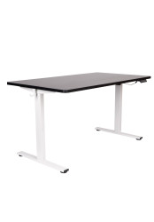 Výškově nastavitelný stůl Alto 100 White 140 cm