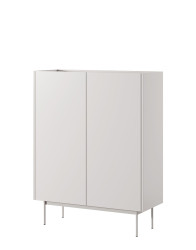 Vysoká komoda Color KD-97, kašmírová/dub linea