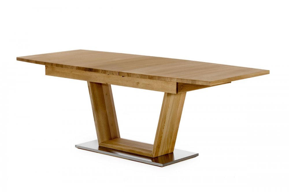 Vystavený jídelní stůl PINOT 160 x 90 cm– dub lak