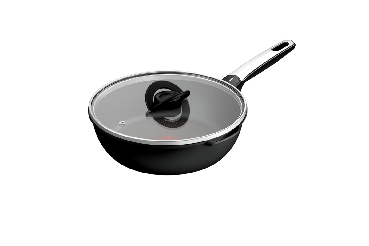 Wok pánev s poklicí Tefal Excellence G3208402 24 cm