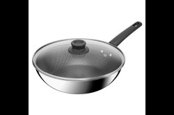 Wok pánev s poklicí Tefal Power E3411655 28 cm