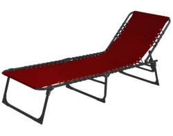 Zahradní lehátko Bielfeld, bordó
