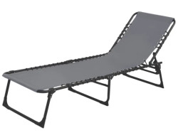 Zahradní lehátko Bielfeld, šedé
