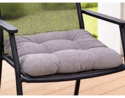Zahradní polstr Luxor 40x40 cm, antracitový