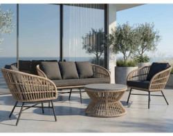 Zahradní sedací souprava Del Mar, 4dílná