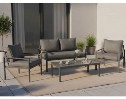 Zahradní sedací souprava Vieste, 4dílná