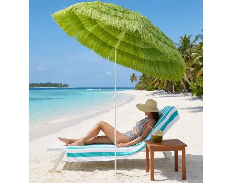 Zahradní slunečník Hawaii 180 cm, limetový