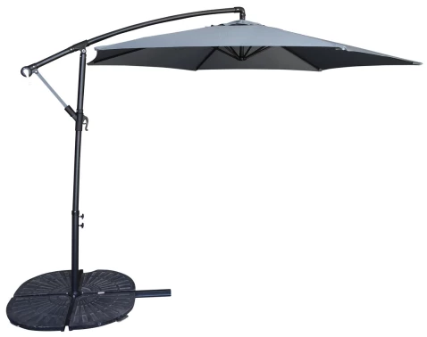 Zahradní slunečník Jumbo 300 cm, antracitový