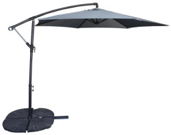 Zahradní slunečník Jumbo 300 cm, antracitový