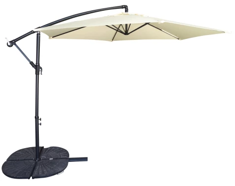 Zahradní slunečník Jumbo 300 cm, béžový