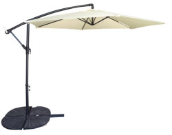 Zahradní slunečník Jumbo 300 cm, béžový