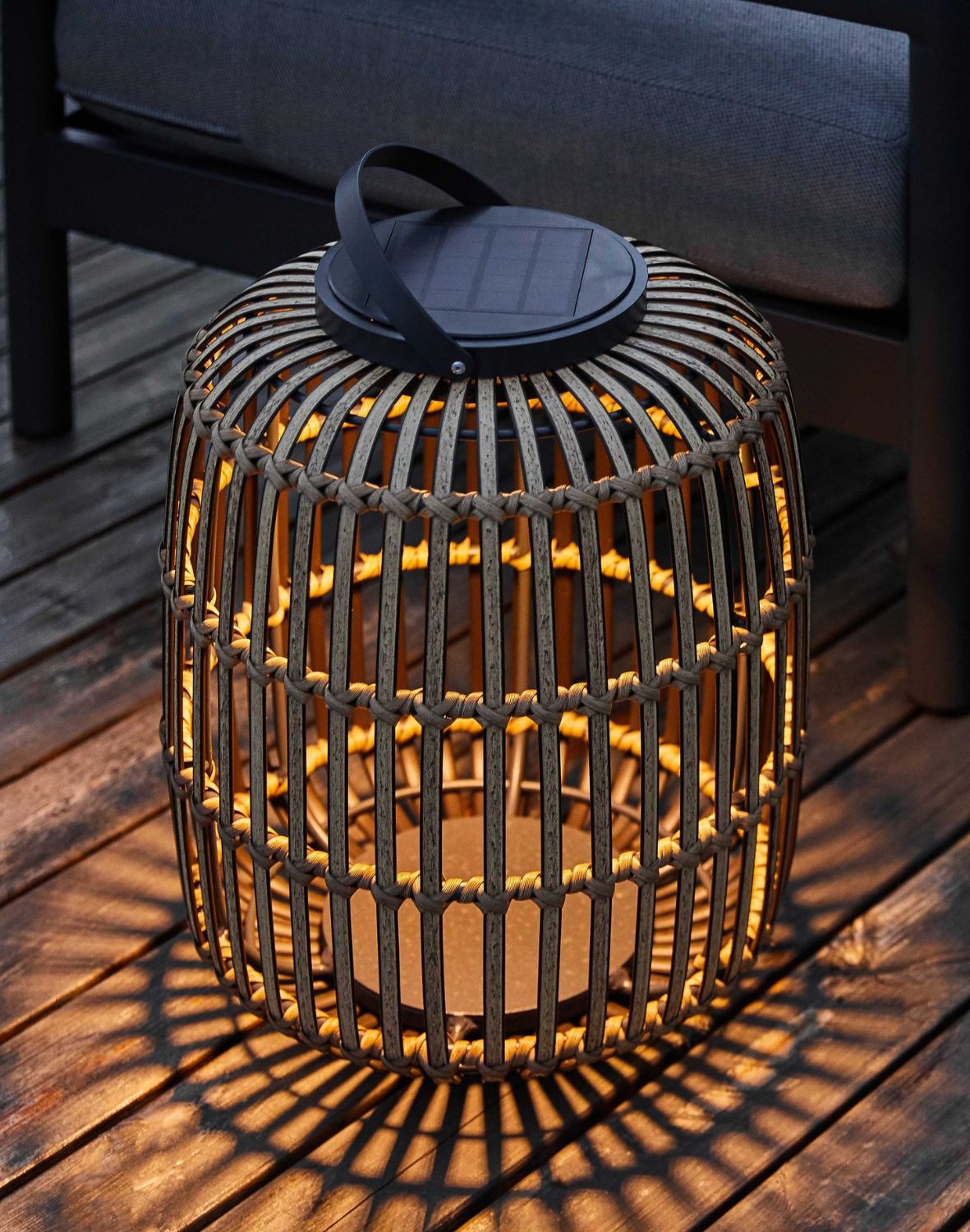 Zahradní solární lampa Borneo (S)