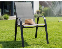 Zahradní židle Nadja, šedá