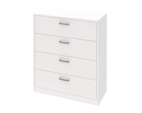Zásuvková komoda Mega 34, bílá