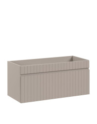 Závěsná koupelnová skříňka pod umyvadlo se zásuvkou 100 cm (Iconic Kašmír 82-100-D-1S)