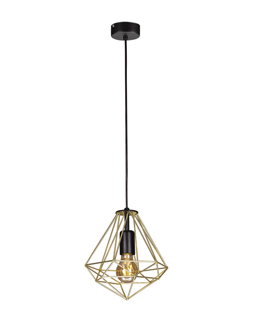 Závěsná lampa K-4815 Gold