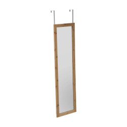 Závěsné bambusové zrcadlo na dvěře DOOR 30x110 cm