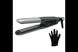 Žehlička na vlasy Rowenta Thermostyle 2v1 SF7120E0 Stříbrná/Černá