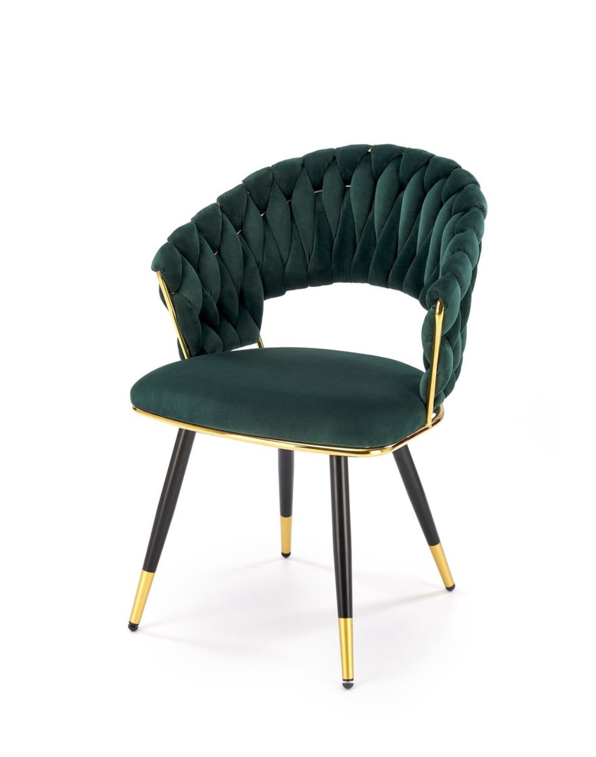 Židle K551, zelená, velvet