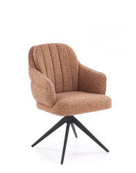 Židle K570, boucle, skořicová