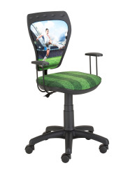 Židle Ministyle Black Fotbalista