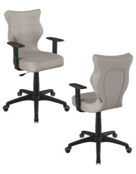 Židle pro mládež Duo, černá podnož, pro výšku postavy 159-188 cm, velikost 6