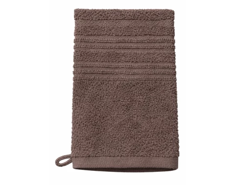 Žínka na mytí Bilbao 16x21 cm, hnědá