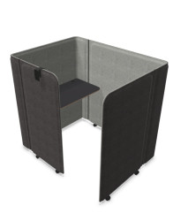 Zvukově izolační stěna Brainy Felt Grey
